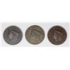 Image 1 : THREE LARGE CENTS: