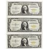 Image 1 : (3) 1935-A $1.00 NORTH AFRICA SILVER CERTIFICATES