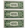 Image 2 : (3) 1935-A $1.00 NORTH AFRICA SILVER CERTIFICATES