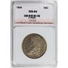 Image 3 : 1834 BUST HALF DOLLAR