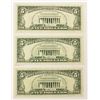 Image 2 : THREE 1981 $5.00 FEDERAL RESERVE NOTES