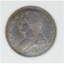 1836 REEDED EDGE HALF DOLLAR