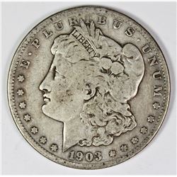 1903-S MORGAN SILVER DOLLAR