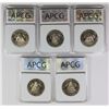 Image 2 : KENNEDY HALF DOLLAR LOT: 5 COINS TOTAL