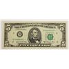 Image 1 : 1981-A $5.00 NEW YORK RARE FEDERAL RESERVE STAR