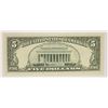Image 2 : 1985 $5.00 PHILADELPHIA FEDERAL RESERVE STAR NOTE
