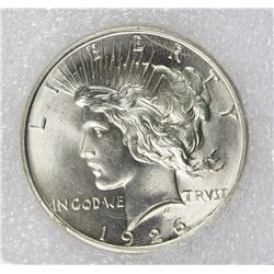 1926-D PEACE SILVER DOLLAR