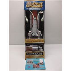 Complex 39 Shuttle Launch Center & Space Shuttle Pin