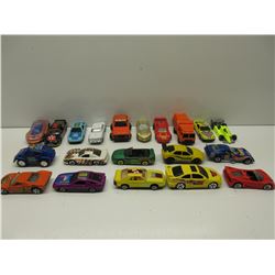 20 used Hotwheels Type Cars