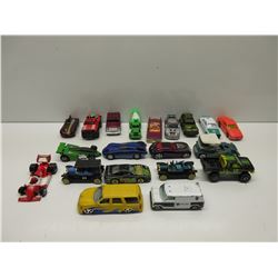 20 used Hotwheels Type Cars