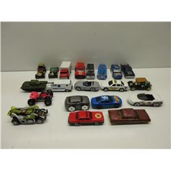 20 used Hotwheels Type Cars