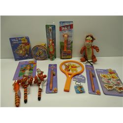 Collection of 14 Winnie the Poo and Tigger items
