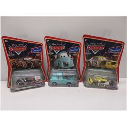 3 Disney Cars - Nitroade, Mater, Leak Less