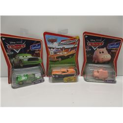 3 Disney Cars - Hank Halloween Murphy, Chick, Hamm