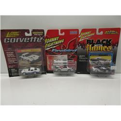 3 JL Cars - 01 Trans-Am. 58 Corvette, 63 Corvette