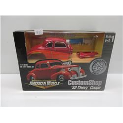 39 Chevy Coupe American Musle Custom Shop Metal Model