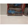 Image 2 : 3 Disney Cars Sarge Dinoco Helicopter Dirt Track McQueen