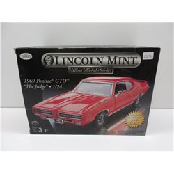 1969 GTO The Judge Testors Lincoln Mint Metal Model