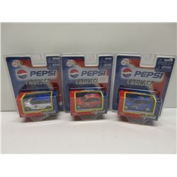 3 Pepsi Cruisers