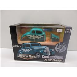 33 Willy's Coupe Custom shop Medal Model 1:24 Scale