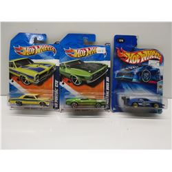 3 Cars 71 Mustang Boss 351 65 Pontiac GTO Roll Patrol