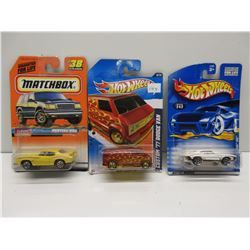 3 Cars 77 Dodge Van Pontiac GTO Olds 442