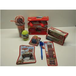 Disney Cars Lunch Bag with Disney Cars Items