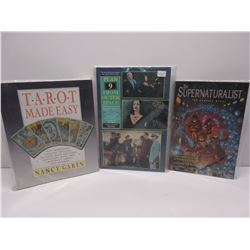 3 Books Plan 9, The Supernaturalist, Tarot Made Easy