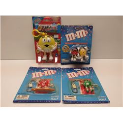 4 M&M's Key Chains