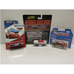 3 Cars Team Caliber Disney, #10 Valvoline, 73 Caddillac