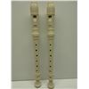 Image 1 : 2 Yamaha Recorder Flutes