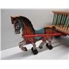Image 3 : Homemade Wood Horse and Wagon
