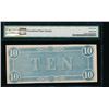 Image 2 : 1864 $10 Confederate States of America Note PMG 63EPQ