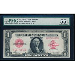 1923 $1 Legal Tender Note PMG 55EPQ