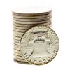 Image 2 : Roll of (20) Brilliant Uncirculated 1963 Franklin Half Dollar Coins