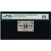 Image 1 : 3 Cent Third Issue Fractional Currency Note PMG 64
