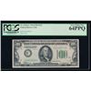 Image 1 : 1934 $100 Philadelphia Federal Reserve Note PCGS 64PPQ