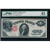 Image 1 : 1917 $1 Legal Tender Note PMG 45
