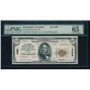 Image 1 : 1929 $5 Burlington National Bank Note PMG 65EPQ