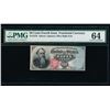 Image 1 : 50 Cent Fourth Issue Fractional Note PMG 64