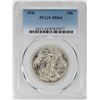 Image 1 : 1941 Walking Liberty Half Dollar Coin PCGS MS64