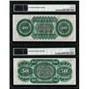 Image 2 : Low Serial Set 1872 $20 & $50 South Carolina Obsolete Notes PMG Superb Gem Unc. 68EPQ