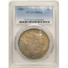 Image 1 : 1882 $1 Morgan Silver Dollar Coin PCGS MS64 Amazing Toning