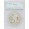 Image 1 : 1946-D Walking Liberty Half Dollar Coin PCGS MS64 Green Rattler Holder