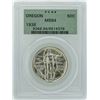 Image 1 : 1936-S Oregon Trail Memorial Commemorative Half Dollar Coin PCGS MS64