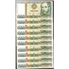 Image 1 : Lot of (10) 1988 Peru Mil Intis Uncirculated Bank Notes