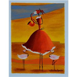 Esther Myatlov Saxaphone Girl