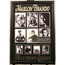 Marlon Brando Autographed Photo Collage