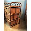 Image 4 : Wicker and Rattan Chest B