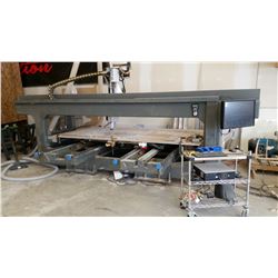 Table CNC Router 5x10 industriel Alberti Format 90 Retrofit with New Motor & Controler on Italian Li